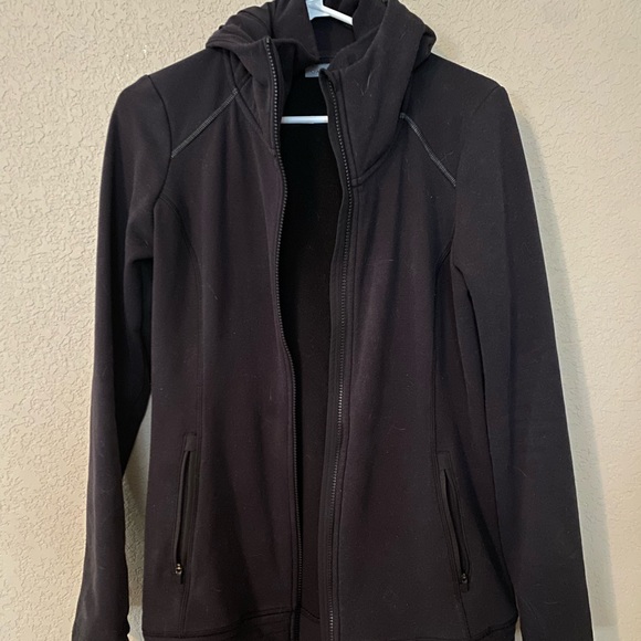 Athleta Jackets & Coats Small Athleta Womens Cya Stronger Black